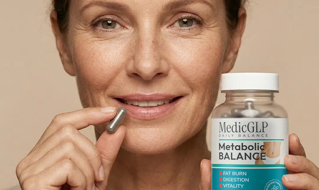 Flacon du complément alimentaire MedicGLP